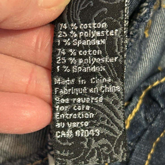 Rare Baccini Military Jean Jacket with stunning Details! - Picture 13 of 14